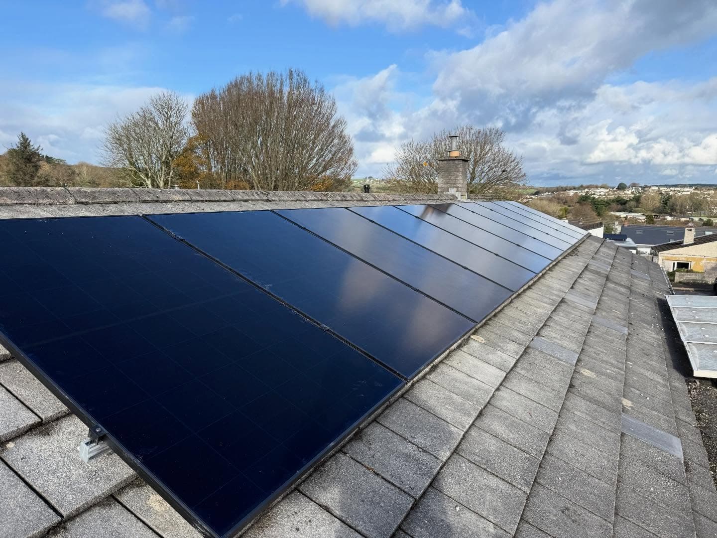 Par solar installation, 10x Longi 455W All Black Panels